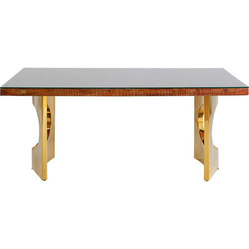 Kare Design Eettafel Conley Oho 180x90cm goud - vtwonen shop