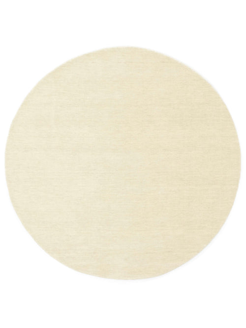 Vloerkleed MOMO Rugs Panorama Uni Rond White 150 rond - vtwonen shop