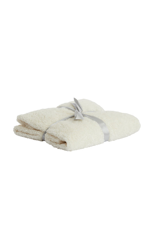 Light & Living plaid BODI - 152x127x0.5cm - wit