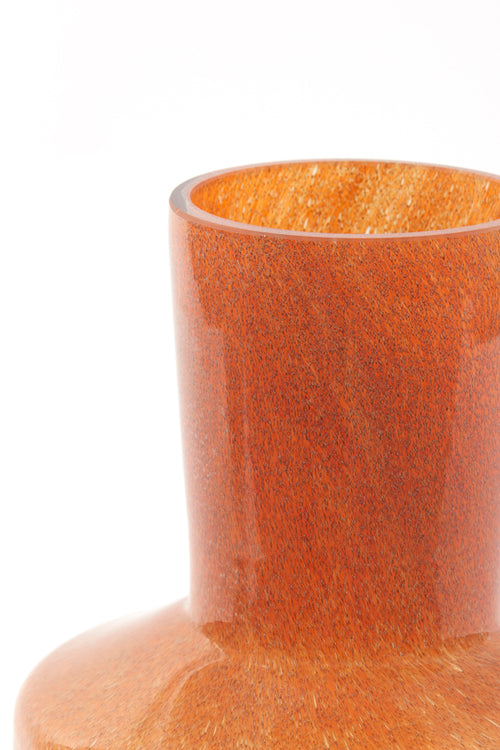 Light & Living vaas TRASMO - Ø23.5x42cm - oranje