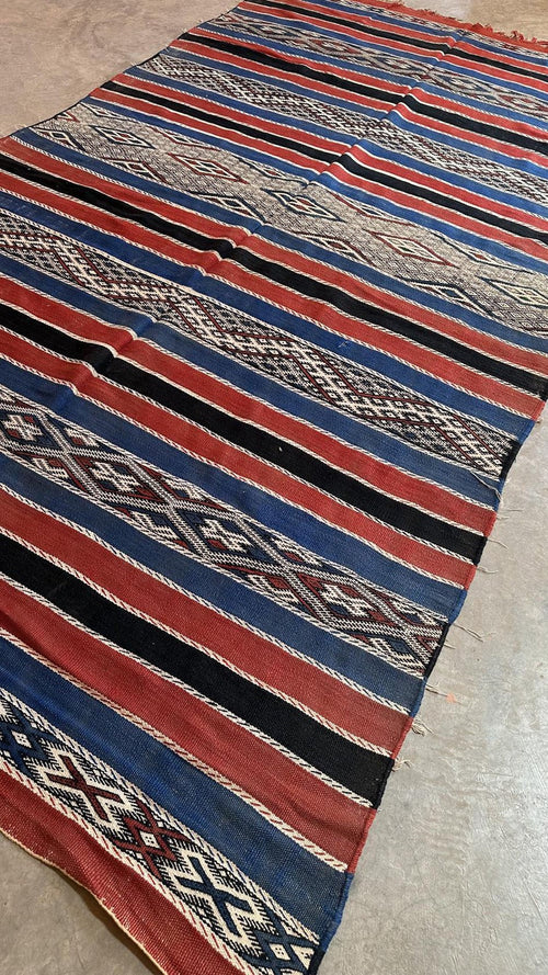 AFK Living vloerkleed Berber - handgemaakt - Wol- en katoenmix - 157 x 296 cm