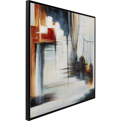 Kare Design Schilderij Visione Front 100x100cm - vtwonen shop