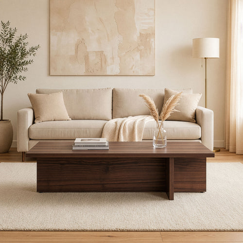 Calicosy - HARBOR Salontafel - Naturel - 45x120x30 cm