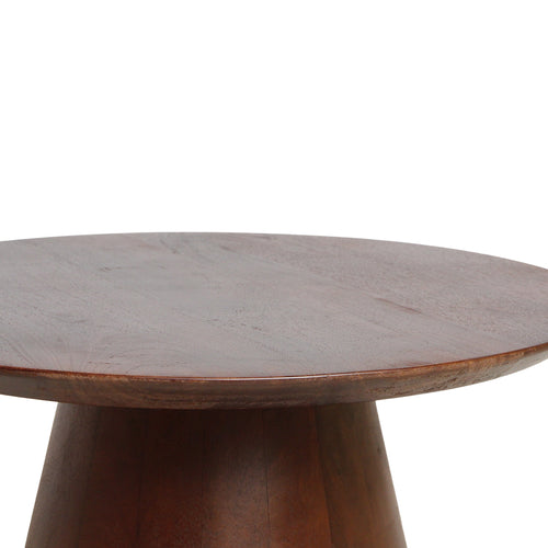 Raw Materials bijzettafel Bullnose Cone - donkerbruin - 55 cm - vtwonen shop