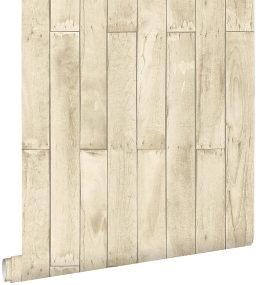 ESTAhome behang houtlook beige - 53 cm x 10,05 m - 137743 - vtwonen shop