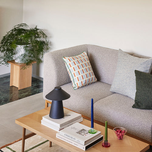 Hübsch kussen Agenda - katoen - 50x50cm - vtwonen shop