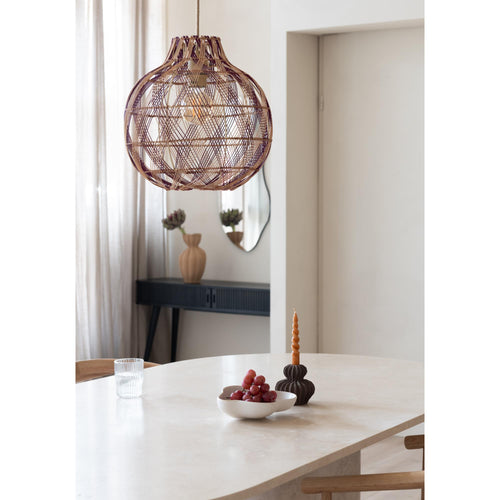 GOOD&MOJO hanglamp MENDOZA - bruin - Ø35cm - vtwonen shop