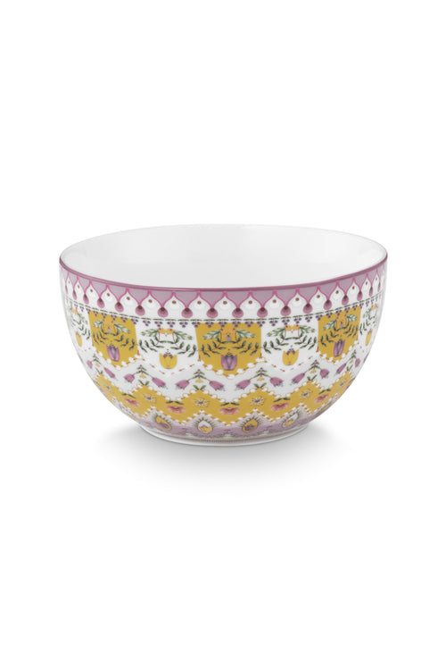 Pip Studio - Kleine Schalen - Lily & Lotus - Moon Delight - Geel - 12 cm - Set van 6