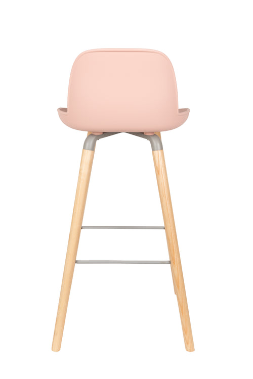 Zuiver Albert Kuip Barkruk 75 cm Roze - Set van 2 - vtwonen shop