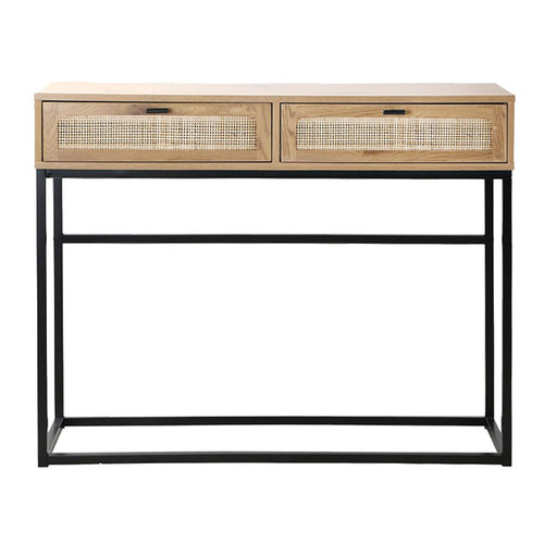 Calicosy - JAYA Design haltafel - Licht hout - 35x100x80 cm