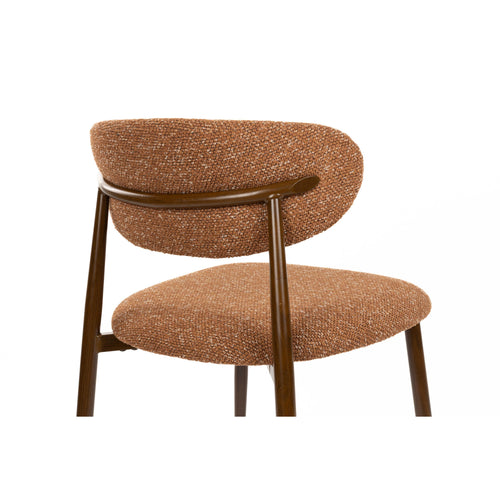 Housecraft Living Noor Eetkamerstoelen Terracotta - Set van 6