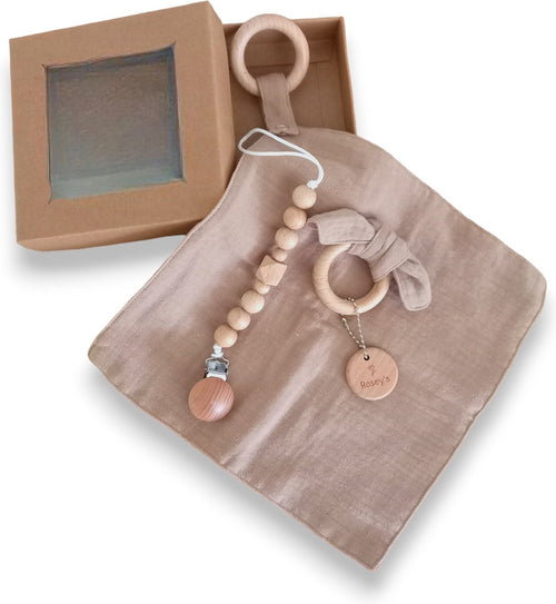 Rosey´s Baby giftset Taupe - vtwonen shop