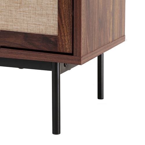 Calicosy - Hoge kast JETSON - Donker hout 100x39,5x120 cm