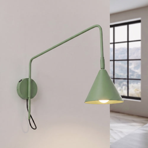 Sollux Lighting Wandlamp NOX 1 salie met schakelaar - 14x61x30cm