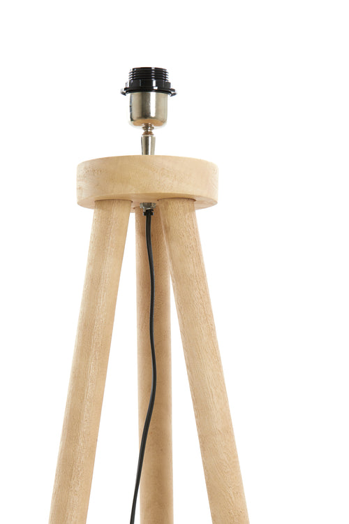 Light & Living vloerlamp ILIAS - Ø52x122cm - bruin