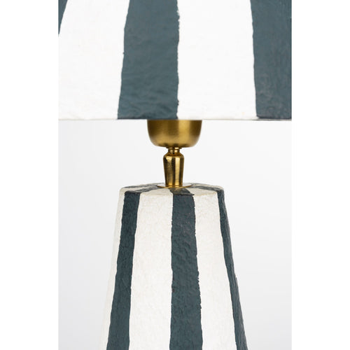 Bold Monkey Zebra Rebel Tafellamp Zwart