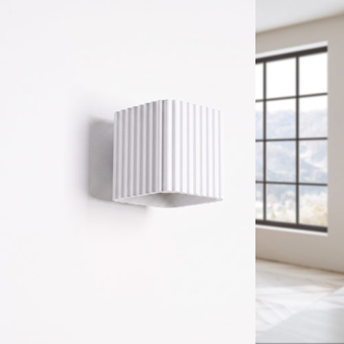 Sollux Lighting Wandlamp RIFF wit G9 - 10x12x10cm
