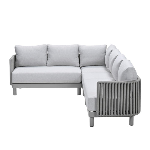Garden Impressions Loungeset Andong hoek 4-delig - taupe