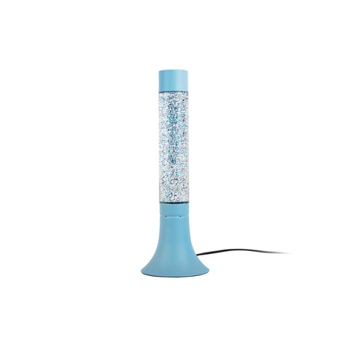 Leitmotiv tafellamp Astro Glitter - blauw - Ø13cm