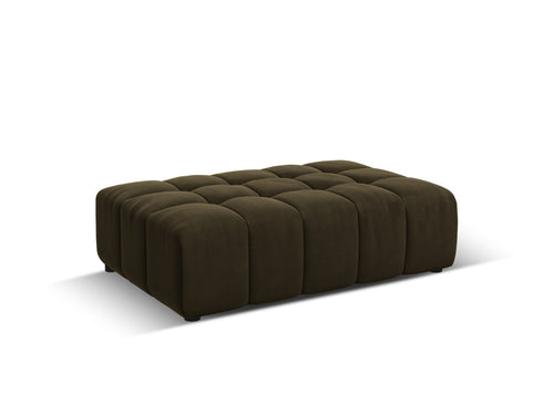 Cosmopolitan Design Poef Chicago flueel groente - 84x102x42cm