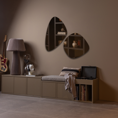 WOOOD tv-meubel Turner - Grenen - Mud - 47x120x44 - vtwonen shop