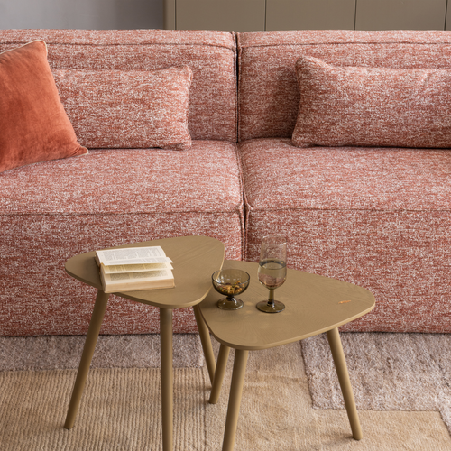 WOOOD handgeweven vloerkleed Noven - Wol - Zand - 170x240 cm - vtwonen shop