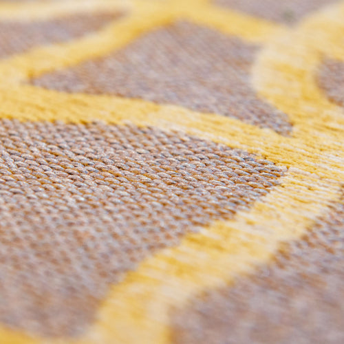 Louis De Poortere vloerkleed Yellow Scarab - geel - 240x340cm - vtwonen shop