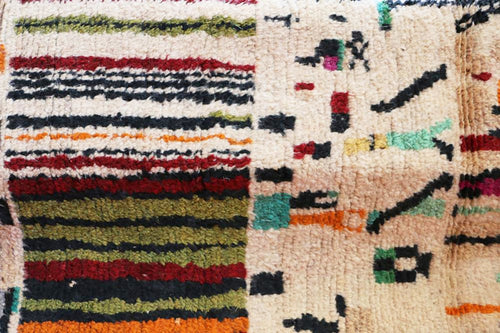 AFK Living vloerkleed Berber - handgemaakt - Wol - 75 x 378 cm - vtwonen shop