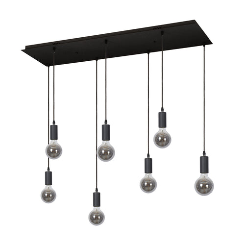 Atmooz hanglamp Hanoi - zwart - 110 x 31 x H 115 cm - E27