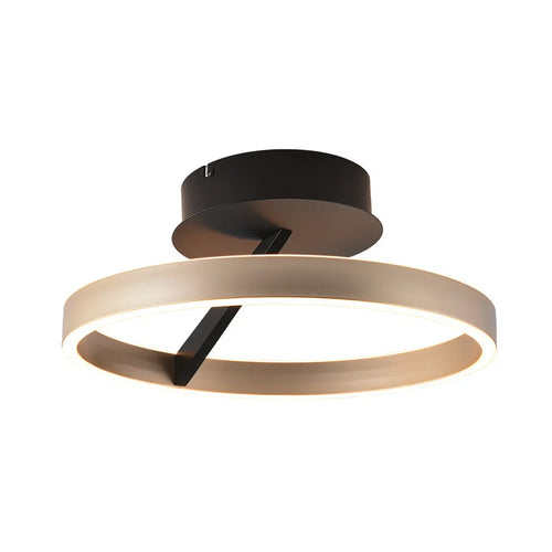 Freelight plafondlamp Pilota - 2 lichts - 40  x 17   cm - zwart goud - vtwonen shop