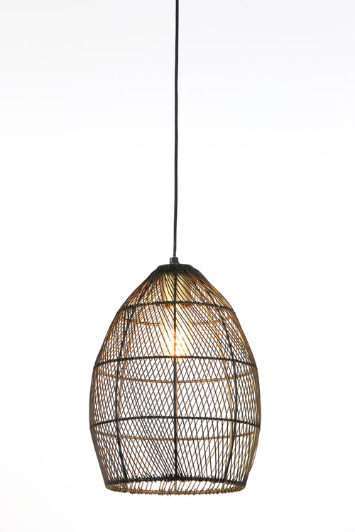 Light & Living hanglamp MEYA - Ø23x31cm - zwart - vtwonen shop