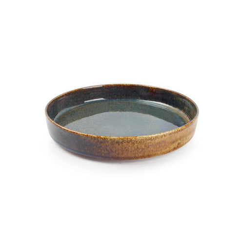 Bonbistro - Diep bord 24xH4cm groen Pila - Set van 3