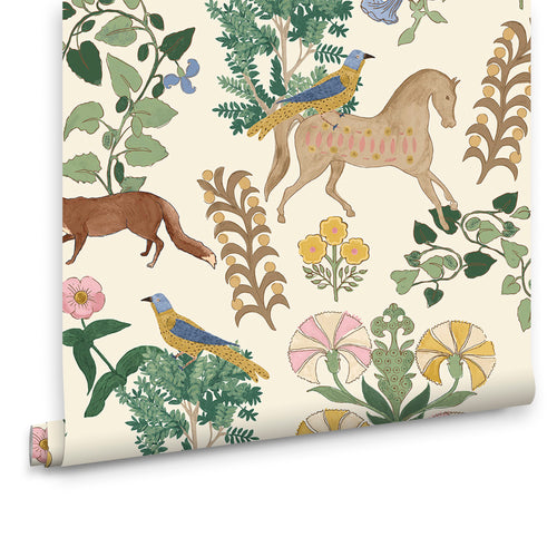 Joules Vliesbehang - Folk Forest Floral