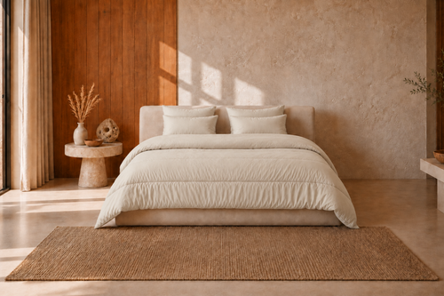 SnoozyBed - Dekbed zonder overtrek - Sand - 240x200cm