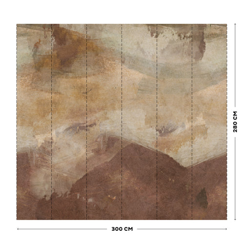 Kayori fotobehang - Nigai - 280x300cm