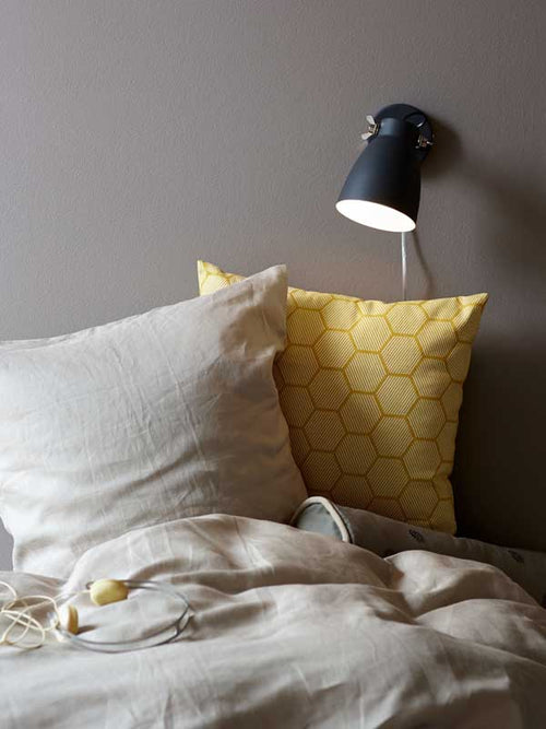 Nordlux Largo Wandlamp - E27 - Zwart