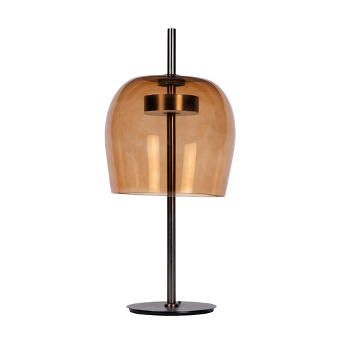 Atmooz tafellamp Joan - brons - Ø 24 x H 50 cm - geïntegreerde led