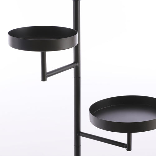 Mica Decorations Perry Wandrek - L36 x B30 x H120 cm - Metaal - Zwart