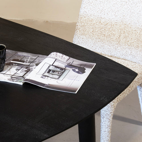 Giga Meubel Eettafel Leone - Deens Ovaal - Mangohout - 200cm - vtwonen shop