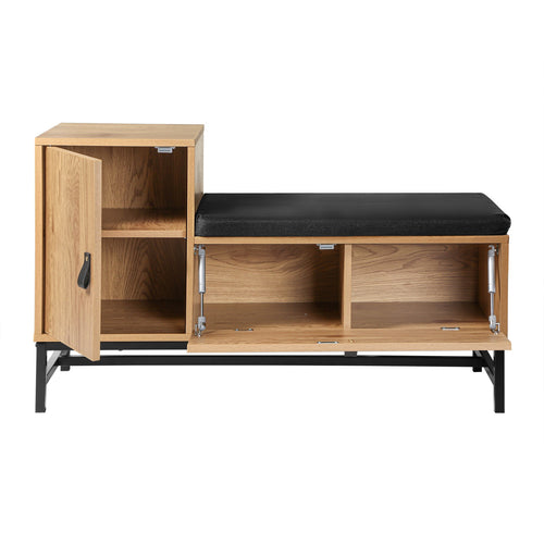 Calicosy - Schoenenbank met 2 opbergvakken - JILL - 38x101x59 cm