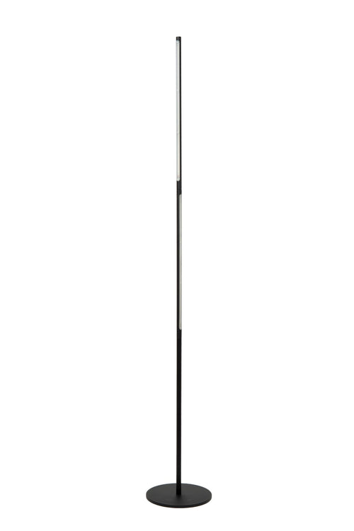 Lucide vloerlamp FINAN - Geïntegreerde LED - Zwart