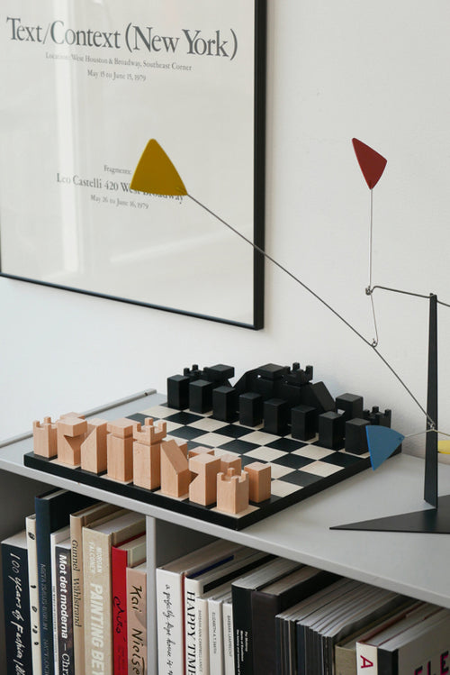 Printworks Spel - Chess Wood - The Functionalist