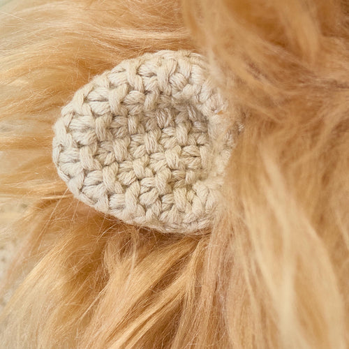 Pintado & Lacado knuffeldier Leeuw - beige - 55 cm