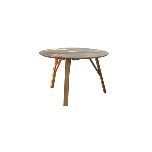 Tikamoon Tuintafel in gerecycled massief teak voor 6 personen - Naturel - vtwonen shop