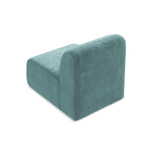 LaMiaSofa Bankmodule midden Cervo - chenille stof - jeans - 70x94x75