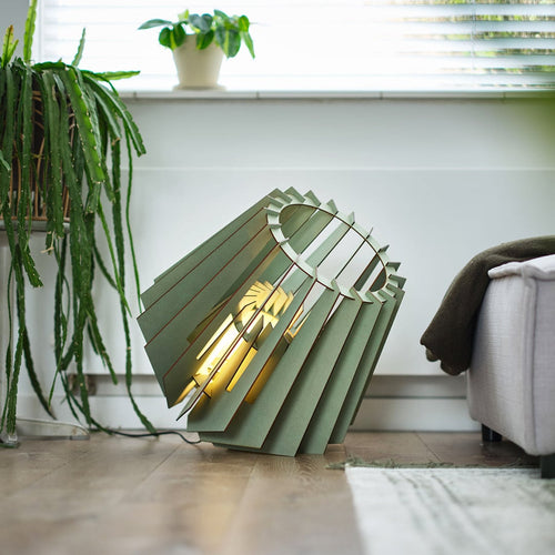 van Tjalle en Jasper - Spot-nik vloerlamp - Dirty Mint / XL - vtwonen shop