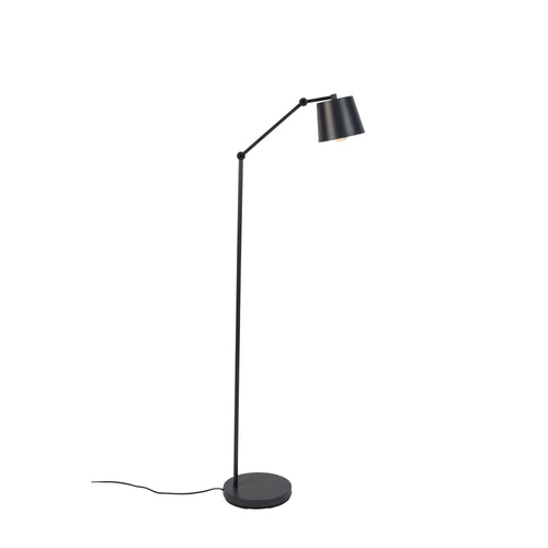 Housecraft Living Hajo Vloerlamp/ Staande Leeslamp Zwart - vtwonen shop