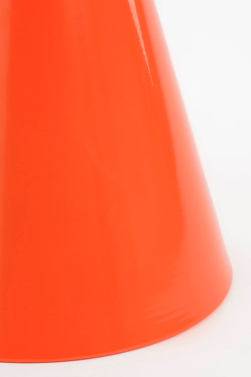 Mica Decorations Jim Bijzettafel - H45 x Ø31 cm - IJzer - Oranje - vtwonen shop