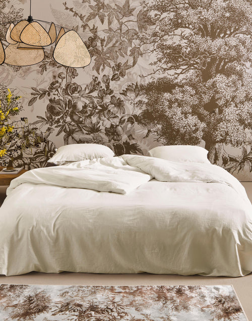Essenza Minte dekbedovertrek - Lits-Jumeaux XL – 260x200/220 cm - Oyster