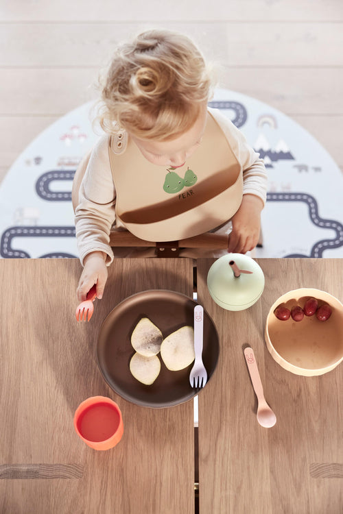 OYOY Slabbetje - Set van 2 - rubber - vtwonen shop